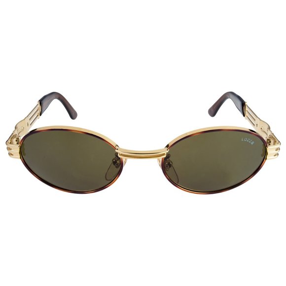 Oval Italian vintage sunglasses 80s by Lozza main image 6